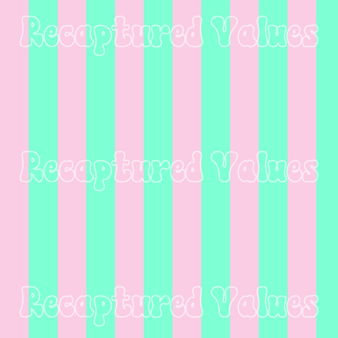 Ken Doll Stripes PNG Seamless Pattern Design // Recaptured Values