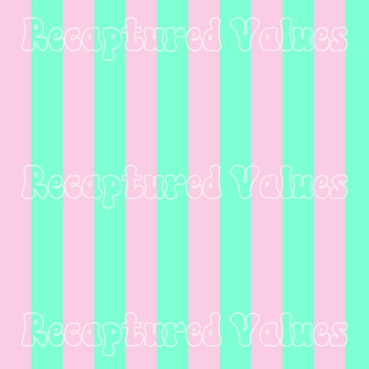 Ken Doll Stripes PNG Seamless Pattern Design // Recaptured Values