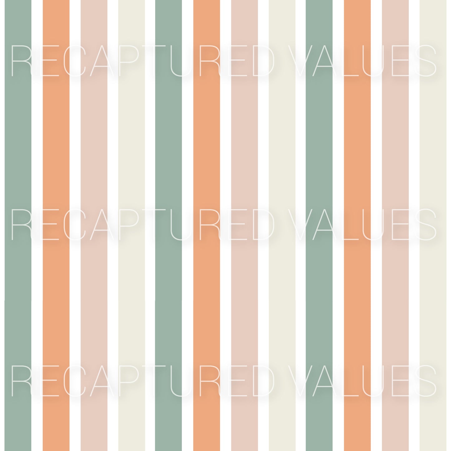 Delicate Harmony Stripes PNG Seamless Pattern Design // Recaptured Values - Recaptured Values