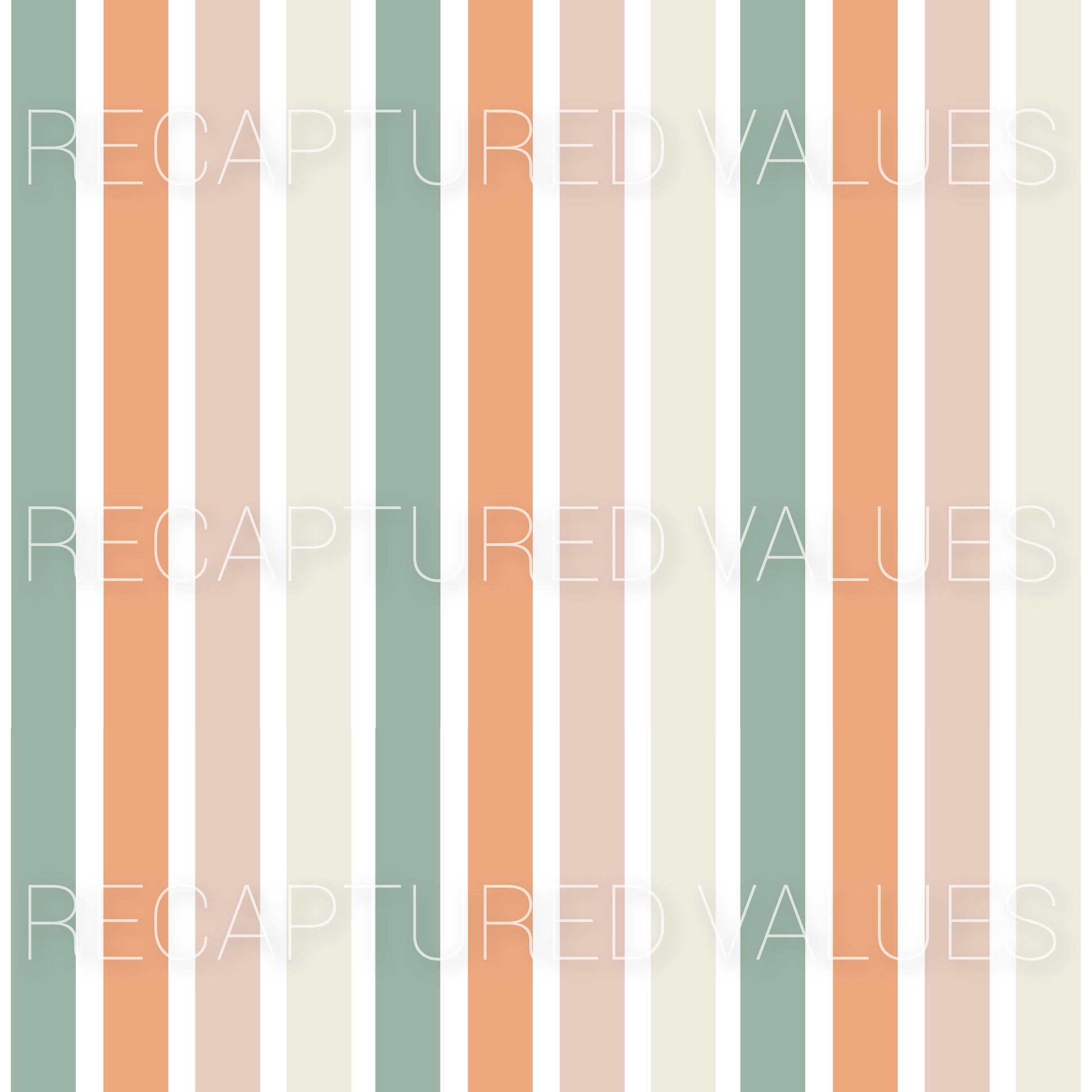 Delicate Harmony Stripes PNG Seamless Pattern Design // Recaptured Values - Recaptured Values