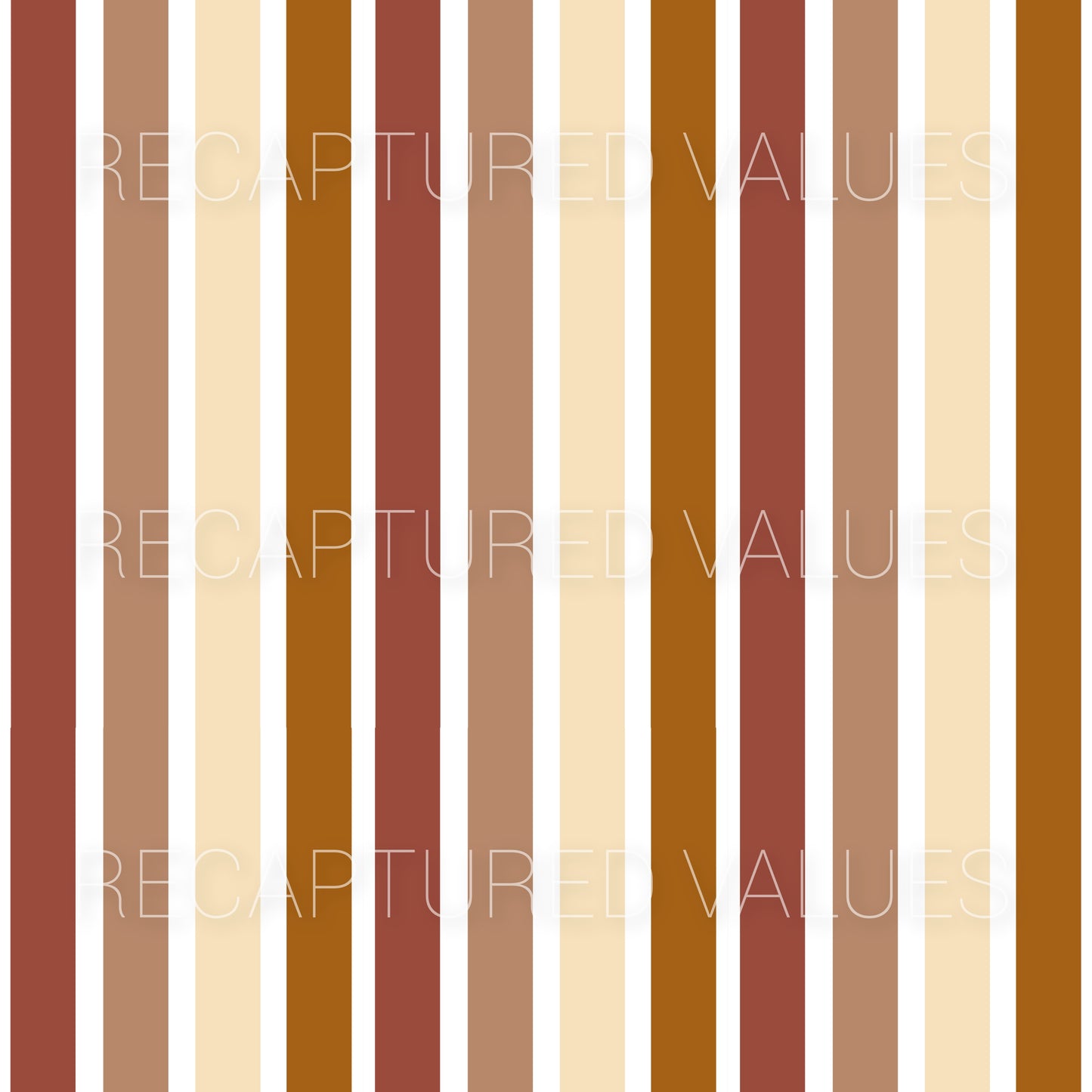 Marsala Sunset Stripes PNG Seamless Pattern Design // Recaptured Values - Recaptured Values