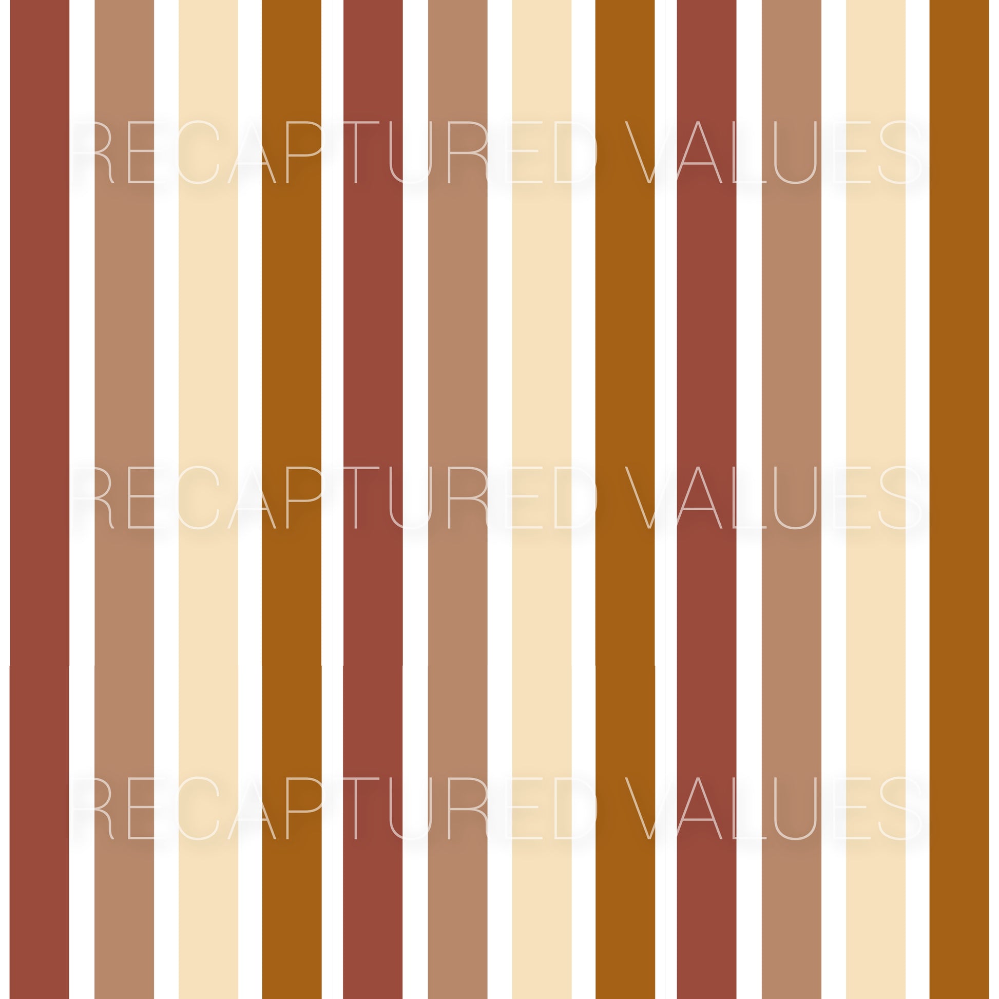 Marsala Sunset Stripes PNG Seamless Pattern Design // Recaptured Values - Recaptured Values