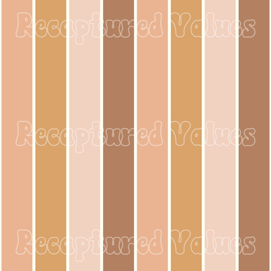 Blush Boho Stripes PNG Seamless Pattern Design // Recaptured Values