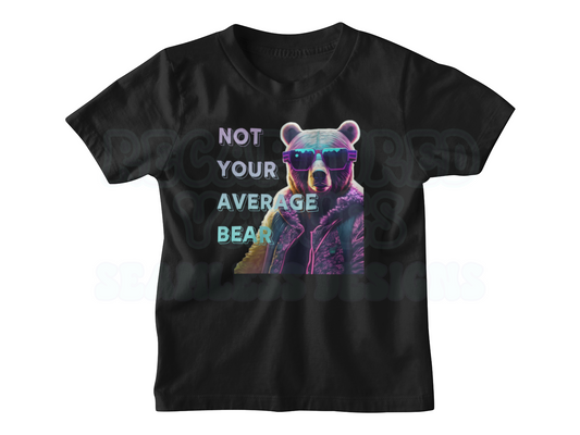 Not Your Average Bear PNG Design // Recaptured Values