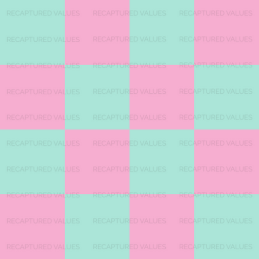Pastel Checkers Kawaii Back to School Outfit – Mint & Pink Handmade Kids Clothing | Checkers (Pick Your Garment Style)