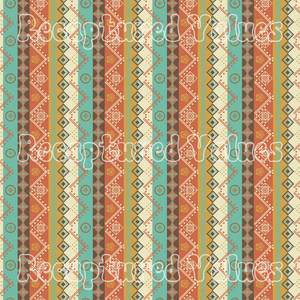 Retro Boho Stripes (Pick Your Garment Style) - Recaptured Values