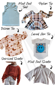 Bag It Up Candy Stripes (Pick Your Garment Style Fall/WInter)