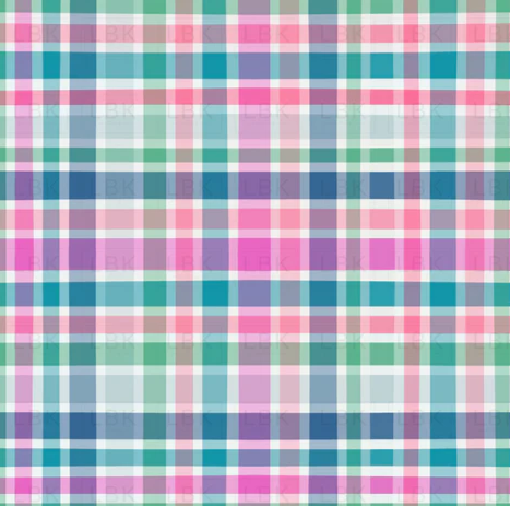 Pink and Blue Gingham Print (Pick Your Garment Style)
