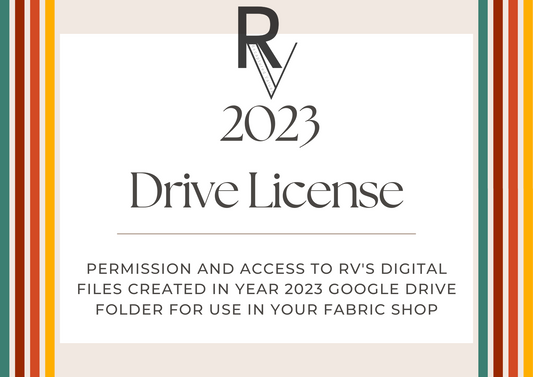 2023 Google Drive License for Fabric Shops // Recaptured Values - Recaptured Values