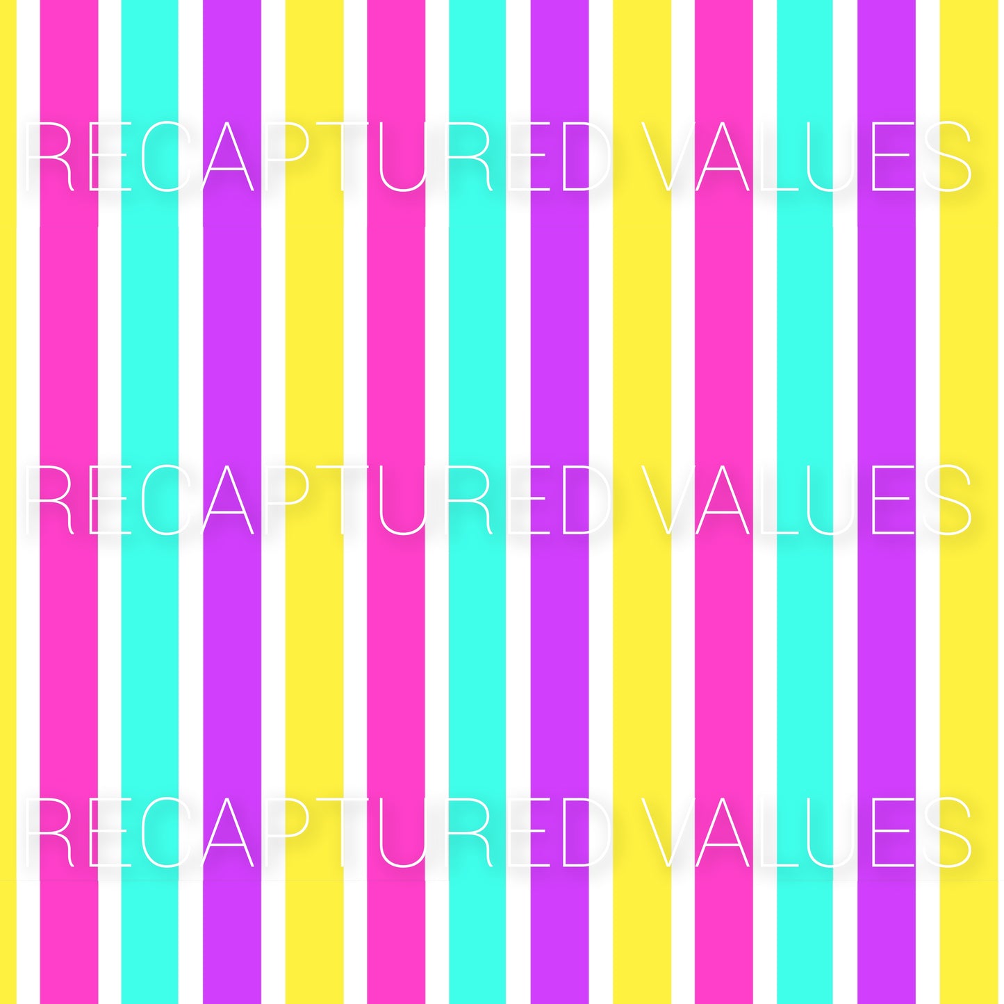 Groovy Electric Fusion Stripes PNG Seamless Pattern Design // Recaptured Values - Recaptured Values