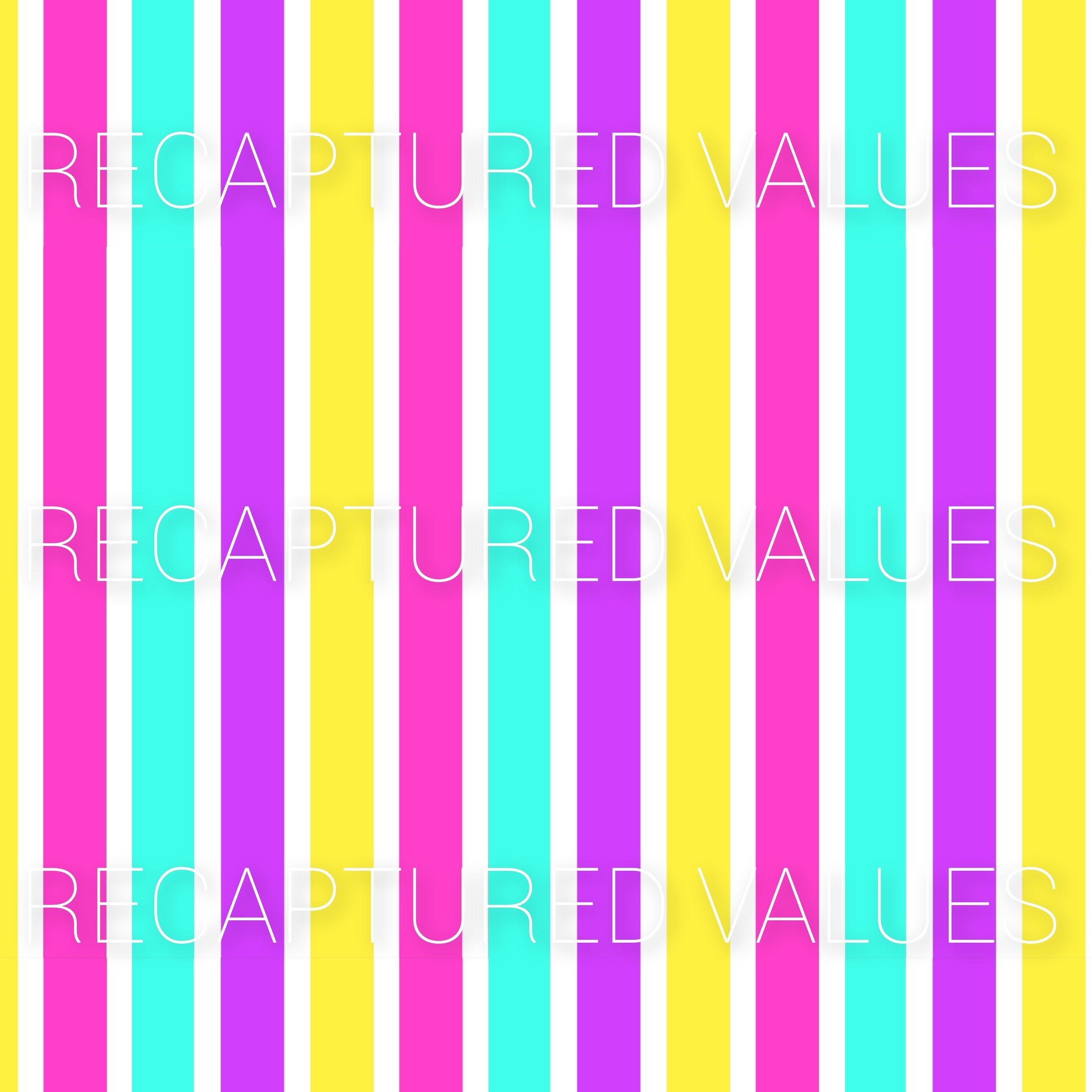 Groovy Electric Fusion Stripes PNG Seamless Pattern Design // Recaptured Values - Recaptured Values