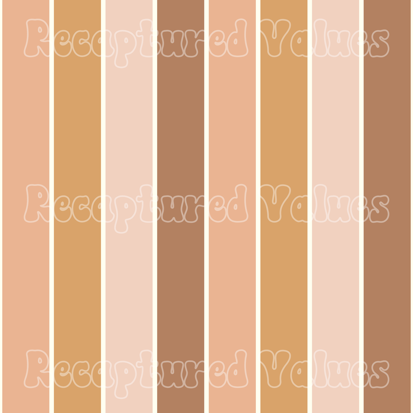 Blush Boho Stripes PNG Seamless Pattern Design // Recaptured Values