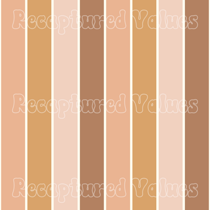 Blush Boho Stripes PNG Seamless Pattern Design // Recaptured Values