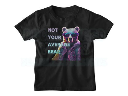 Not Your Average Bear PNG Design // Recaptured Values