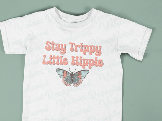 Stay Trippy Little Hippie PNG Design // Recaptured Values - Recaptured Values