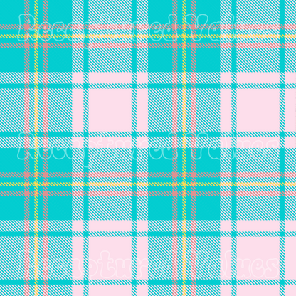 New Party Plaid PNG Seamless Pattern Design // Recaptured Values