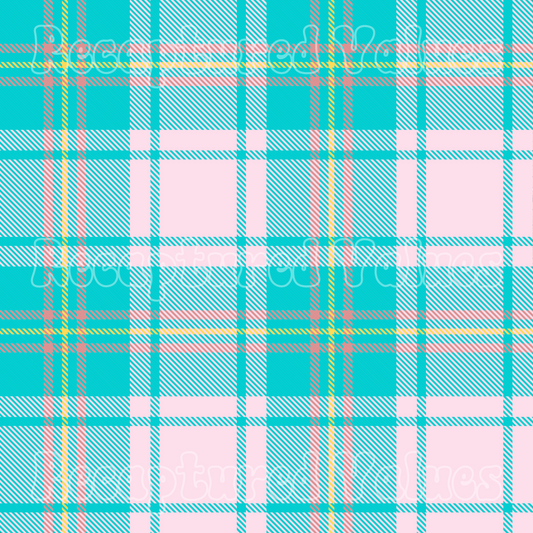 New Party Plaid PNG Seamless Pattern Design // Recaptured Values