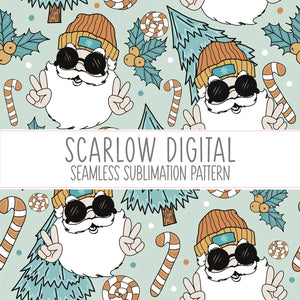 Groovy Santa (Pick Your Garment Style Fall/WInter)