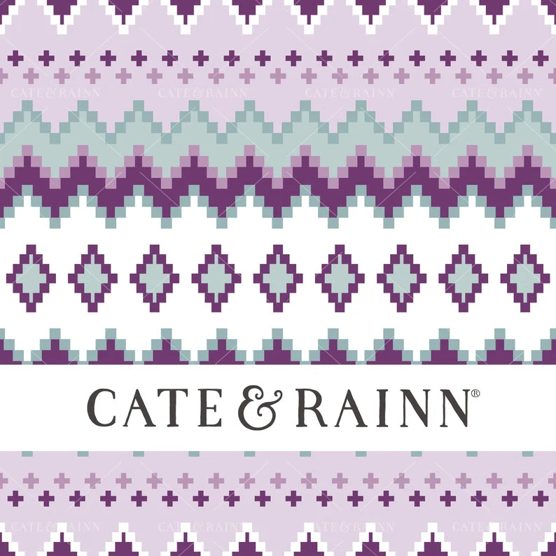 Purple Chevron Sweater (Pick Your Garment Style Fall/Winter)