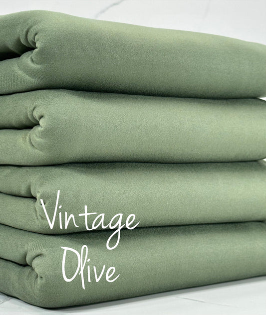 Vintage Olive DBP Solid (Pick Your Garment Style)