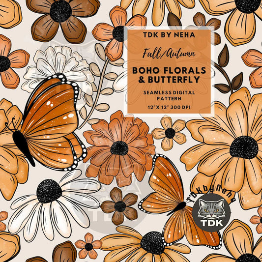 Monarch Meadow (Pick Your Garment Style)